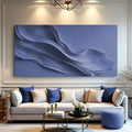 Midnight Navy Minimalist Wall Art by Tailored Canvases