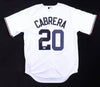 Miguel Cabrera Signed Jersey (Beckett) Miami Marlins