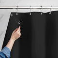 Mildew Resistant Heavyweight Vinyl Shower Curtain Liner with Magnets Metal Grommets by DailySale