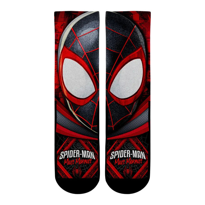 Miles Morales Spider-Man - Split Face by Rock 'Em Socks