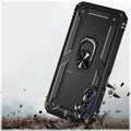 Military Kickstand Series with Belt Clip Case for Samsung Galaxy A14 5G - Black by Zerodamage Sahara Case LLC