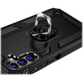Military Kickstand Series with Belt Clip Case for Samsung Galaxy A14 5G - Black by Zerodamage Sahara Case LLC