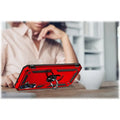 Military Kickstand Series with Belt Clip Case for Samsung Galaxy A14 5G - Red by Zerodamage Sahara Case LLC