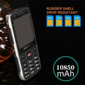 Military Rugged 4 Sim Card High Quality Mobile Cell Phone by DailySale