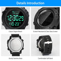Military Wrist Watch with LED Backlight by DailySale