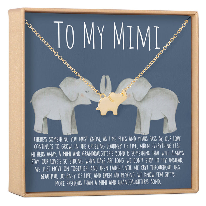Mimi Elephant Pendant Necklace by Dear Ava