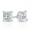 Mina Bloom 2.00 CTTW Princess Cut Stud Earrings by DailySale