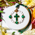 Mindful Journey - Cross Charm Tassel of Safe Travels by Conscious Items