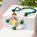 Mindful Journey - Cross Charm Tassel of Safe Travels by Conscious Items
