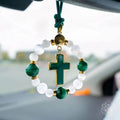 Mindful Journey - Cross Charm Tassel of Safe Travels by Conscious Items
