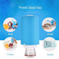 Mini Automatic Compression Vacuum Pump Portable Sealing Food Vacuum Sealer Bags by DailySale