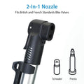 Mini Bike Pump Portable Bicycle Tire Inflator by DailySale