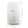 Mini Cool Mist Humidifier with 7 Color LED Lights by DailySale
