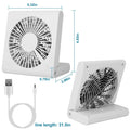 Mini Electric Desk Fan USB Rechargeable by DailySale