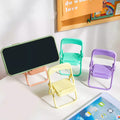 Mini Folding Chair Phone Holder by DailySale
