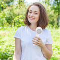 Mini Portable USB Rechargeable Handheld Cooling Fan by DailySale