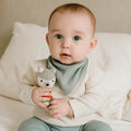 mini rattle | finley the fox by Finn + Emma