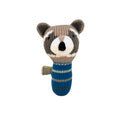 mini rattle | ramsay the raccoon by Finn + Emma