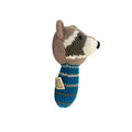 mini rattle | ramsay the raccoon by Finn + Emma