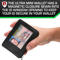 RFID Secure Ultimate Mini Wallet by ID Stronghold