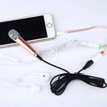 Miniature Metal Microphone for Karaoke with 3.5 mm Universal Cable by DailySale