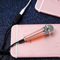 Miniature Metal Microphone for Karaoke with 3.5 mm Universal Cable by DailySale
