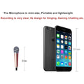 Miniature Metal Microphone for Karaoke with 3.5 mm Universal Cable by DailySale