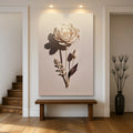Minimalist Lone Flower Wall Art by Tailored Canvases