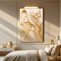 Minimalist Woman Line Wall Art by Tailored Canvases