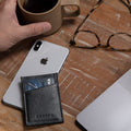 Minimalist Wallet with RFID Protection - Black by CASUPO