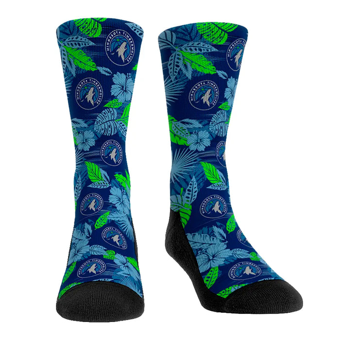Minnesota Timberwolves - Floral by Rock 'Em Socks