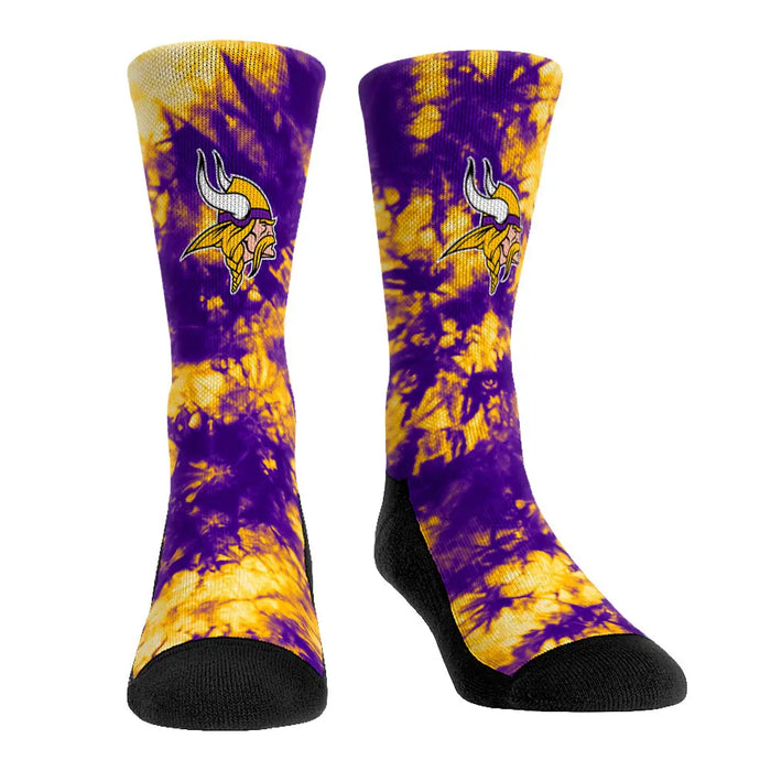 Minnesota Vikings - Team Tie Dye by Rock 'Em Socks