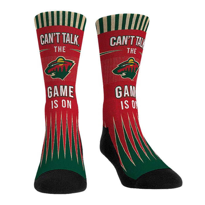 Minnesota Wild - Can't Talk by Rock 'Em Socks