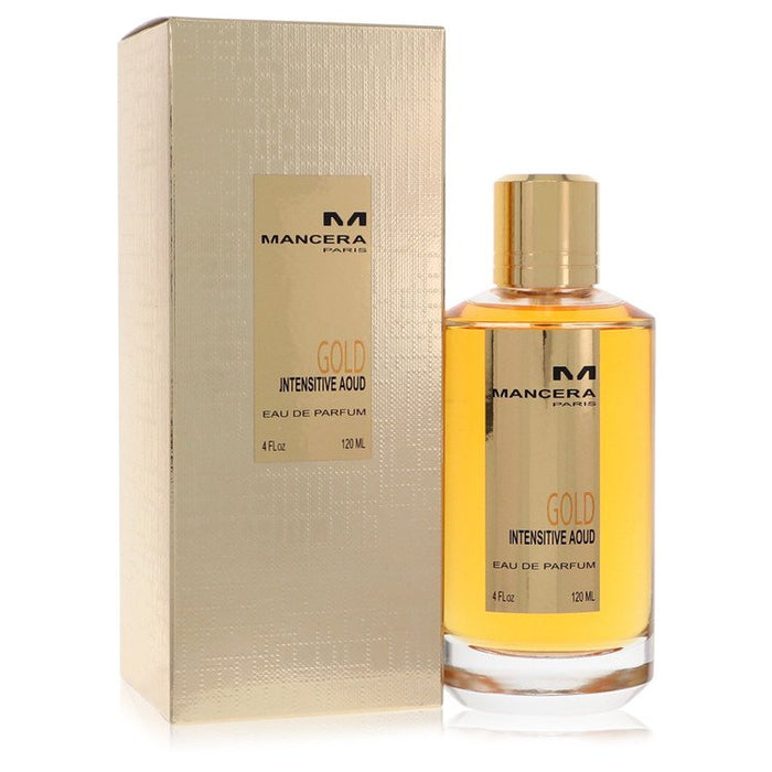Mancera Intensitive Aoud Gold by Mancera Eau De Parfum Spray (Unisex) 4 oz for Women by Avera Group