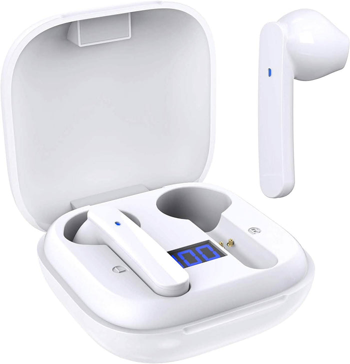 Miracase Wireless Earbuds Bluetooth 5.0 Headphones with USB-C Charging Case by DailySale