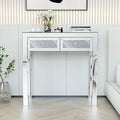 Mirror Desk Dresser with 2 Drawers by DailySale