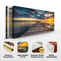 "Mirror Lake", Lake Matheson Canvas Wall Art by Tailored Canvases