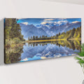 "Mirror Lake", Lake Matheson Canvas Wall Art by Tailored Canvases