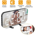 Mirror LED Electronic Alarm Clock by DailySale