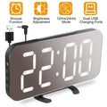Mirror LED Electronic Alarm Clock by DailySale