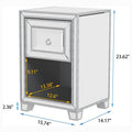 Mirrored Accent Bedside Coffee Table by DailySale