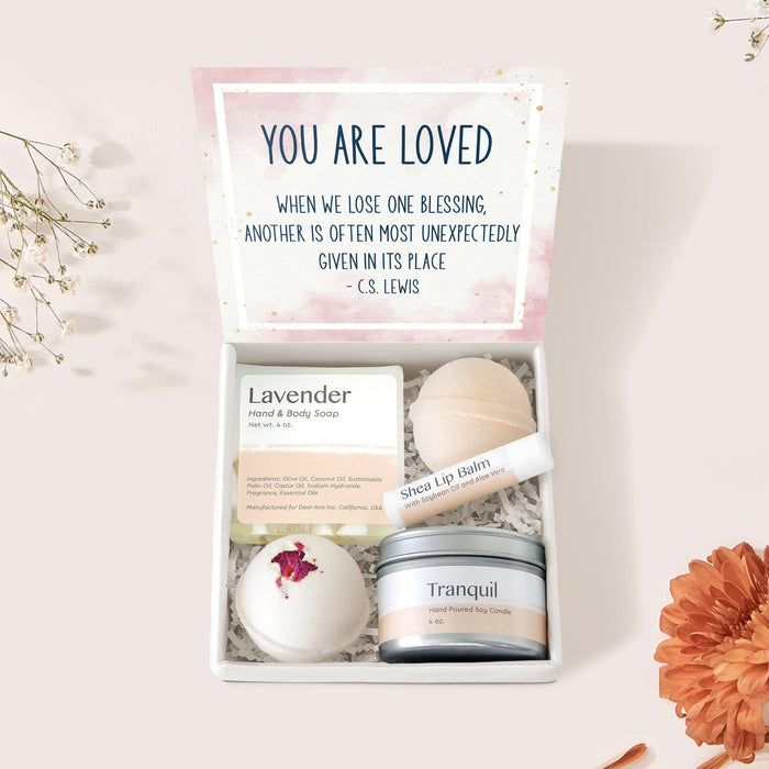 Miscarriage Wing Necklace Gift Box Set by Dear Ava