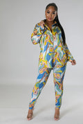 Misha Legging Set - Green by Fasheabe