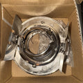 Mishki M-4100-SN Recessed Lighting Trim, Satin Nickel Adjustable Gimbal Spotlight by Price Is Right Miami