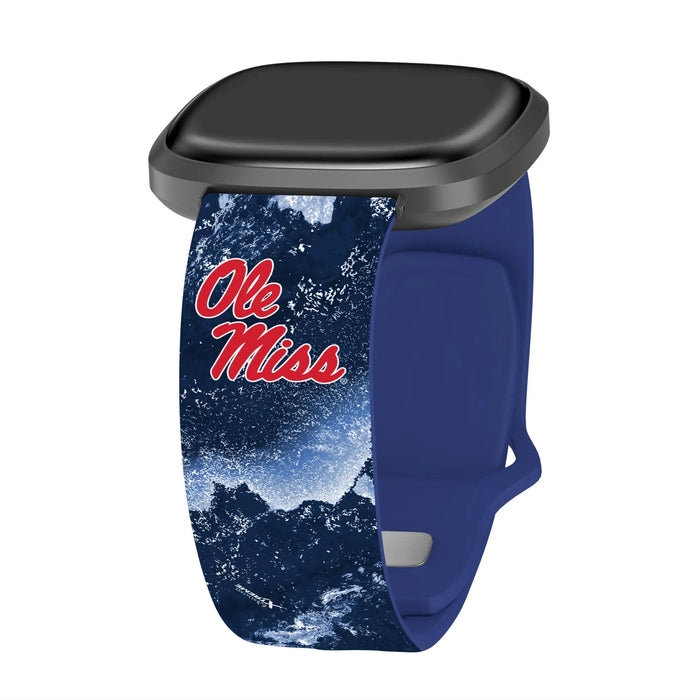 Mississippi Ole Miss Realtree HD Fitbit Versa 3 & Sense Watch Band by Affinity Bands