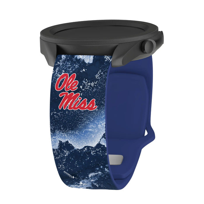 Mississippi Ole Miss Realtree HD Watchband for Samsung, Garmin, Fossil, and More by Affinity Bands