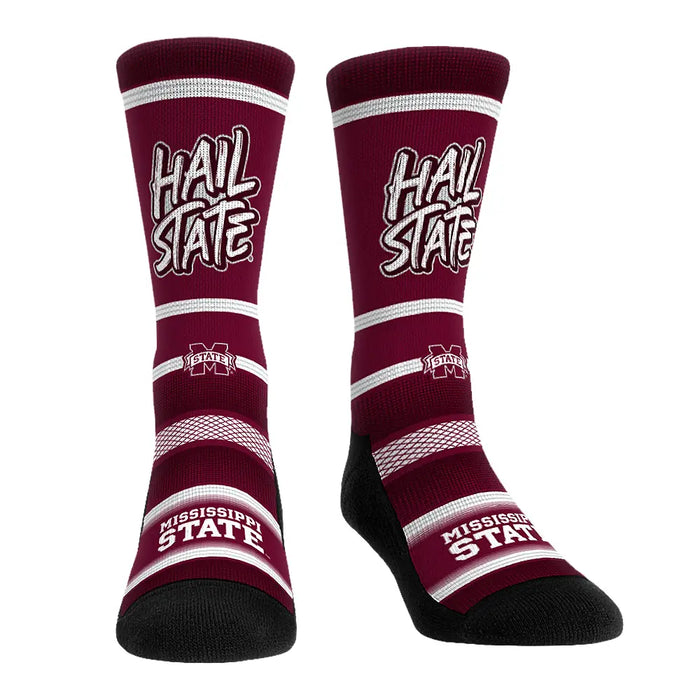 Mississippi State Bulldogs - Hail State by Rock 'Em Socks