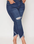 Missy Vintage Tulip Hem - Dark Indigo by Boutique 23