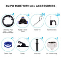 Mist Cooling System 26Ft Line + 10 T-Joint Nozzles Water Sprayer by DailySale
