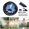 Misting Cooling System 65.6Ft Hose Line + 23 T-Joint Nozzles Water Sprayer by DailySale